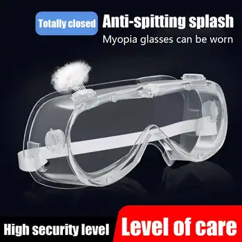 

Transparent Safety Goggles Anti-Splash Impact-Resistant Work Safety Protective Glasses For Carpenter Rider Eye Protector
