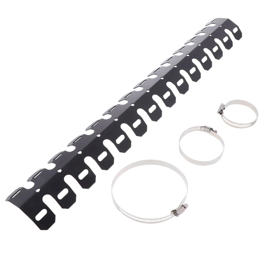 60cm Exhaust Pipe Protector Guard Heat Shield for 2 Stroke Motorcycle Motorbike Motorcross Dirt Bike