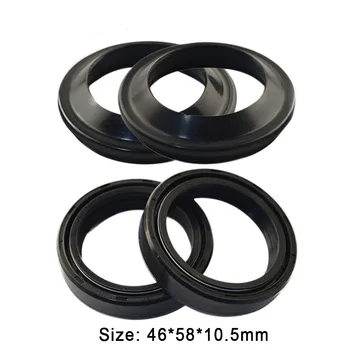 

For HONDA CR125 CR250 CR500 Kawasaki KX125 KX250 KX500 46X58X11 Mm Motorcycle Front Fork Shock Absorber Oil Seals Seal 46 58 11