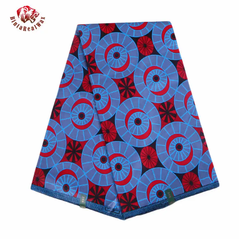 

2019 bintarealWax High Quality new cotton farbic Dutch fashion African Wax Hot Sale Design For Women Dress 24FS1076