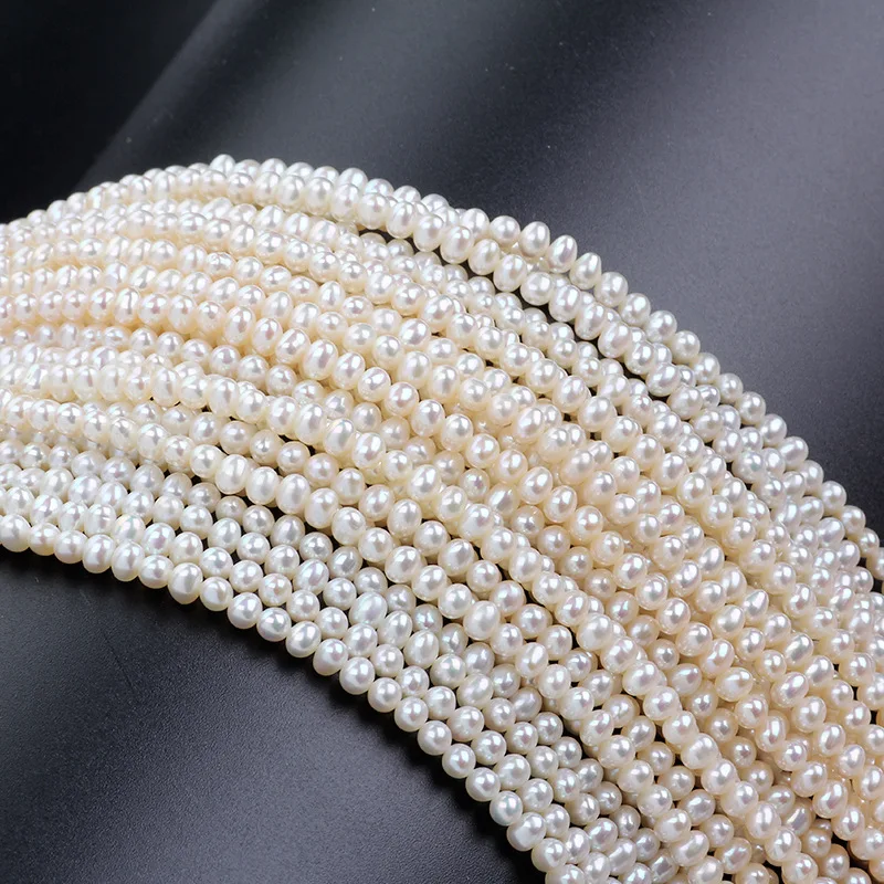 

Yinfeng Real Pearl 4.0-4. 5 Mm round Aaa3 Semi-Finished Necklace