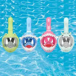 Diving Cartoon Animal Anti-fog Diving Liquid Silicone Swimming Goggles Swimming Snorkeling Equipment For Children Z7d2