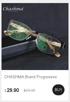 CHASHMA брендовые прогрессивные многофокусные очки для чтения линз для мужчин дальнозоркость бифокальные очки Титан Oculos De Grau 1,5