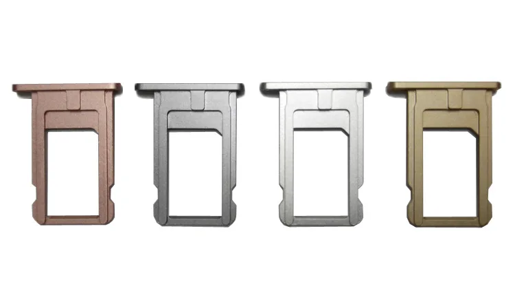 В произвольном цвете оригинальный sim карты держатель лотка Слот для Iphone 5s 6 6s 6Plus