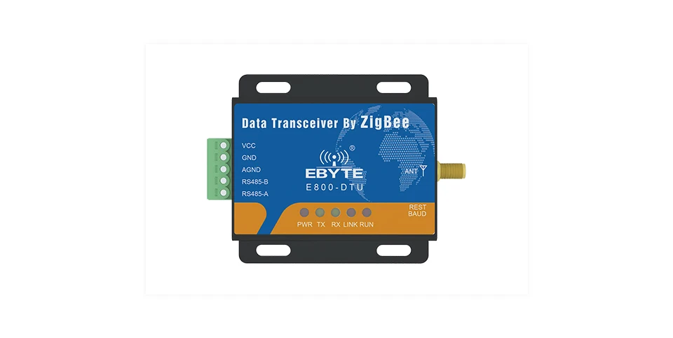 E800-DTU(Z2530-485-20) Zigbee CC2530 модуль RS485 240MHz 20dBm сеть Ad Hoc сеть 2,4 GHz Zigbee радиочастотный трансивер