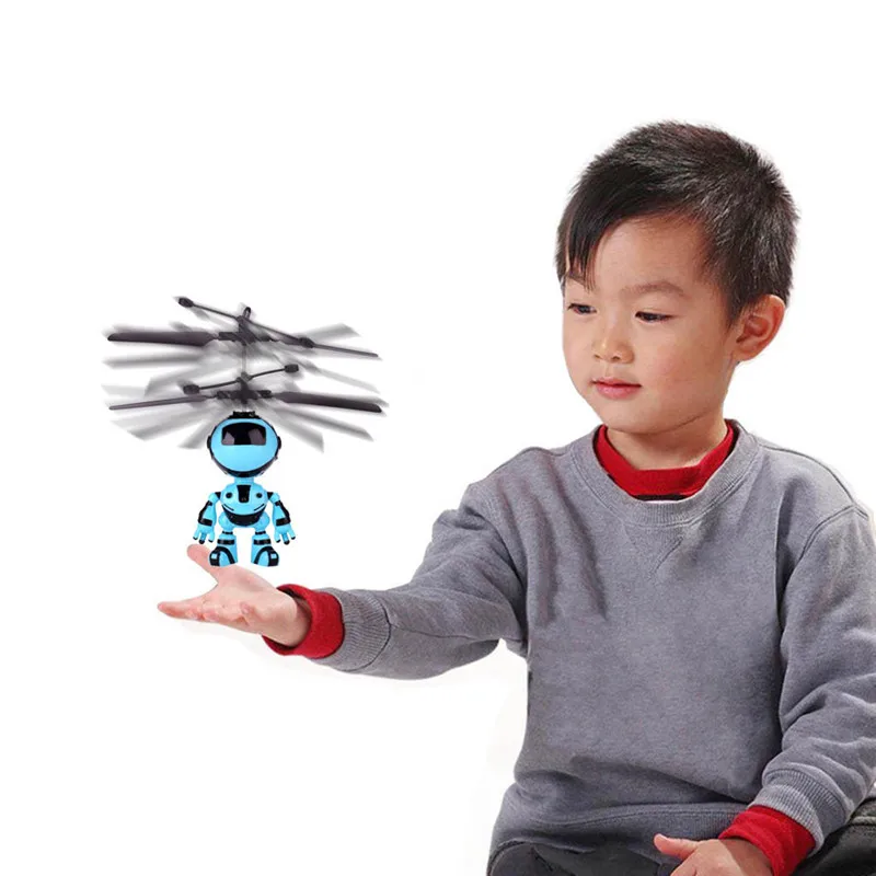 Игрушка робот для детей мини RC Infraed индукционный робот мигающий светильник игрушки для детей Подарки Игрушка Робот для детей#4D11