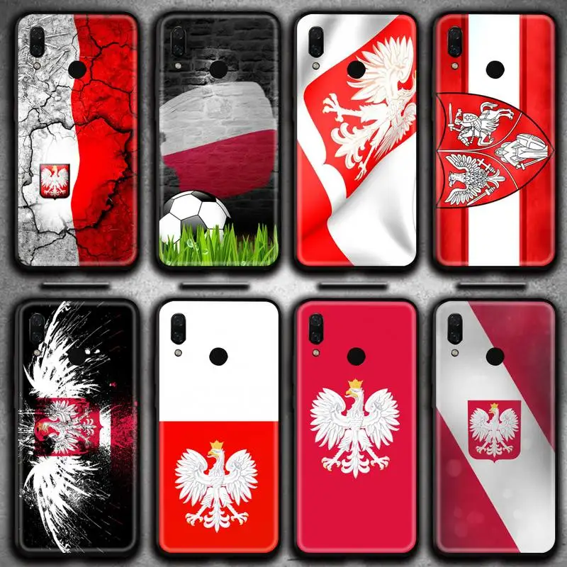 Чехол для телефона Huawei Y6P Y8S Y8P Y5II Y5 Y6 2019 P Smart Prime Pro с флагом Польши | Мобильные