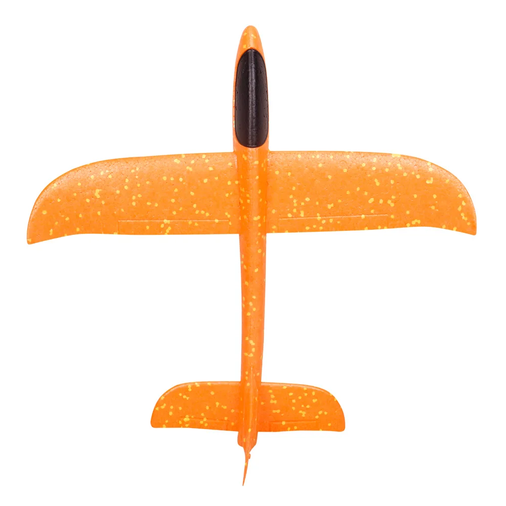Hand throw airplane EPP Foam Outdoor Launch Glider Plane Kids Toys 48 cm Interesting Launch Throwing Inertial Model Gift funny