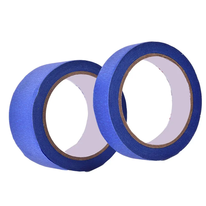 25mm/50mm*30m Blue Painter Tape Paper Adhesive House Painting Peeling Peel Tape Easy To Tear Masking Tape