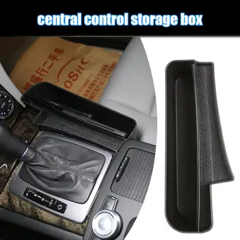 

VODOOL Car Right Side Seat Gap Organizer Center Console Storage Bag Pocket Right Side for Mercedes Benz C Class W204 2008-2014