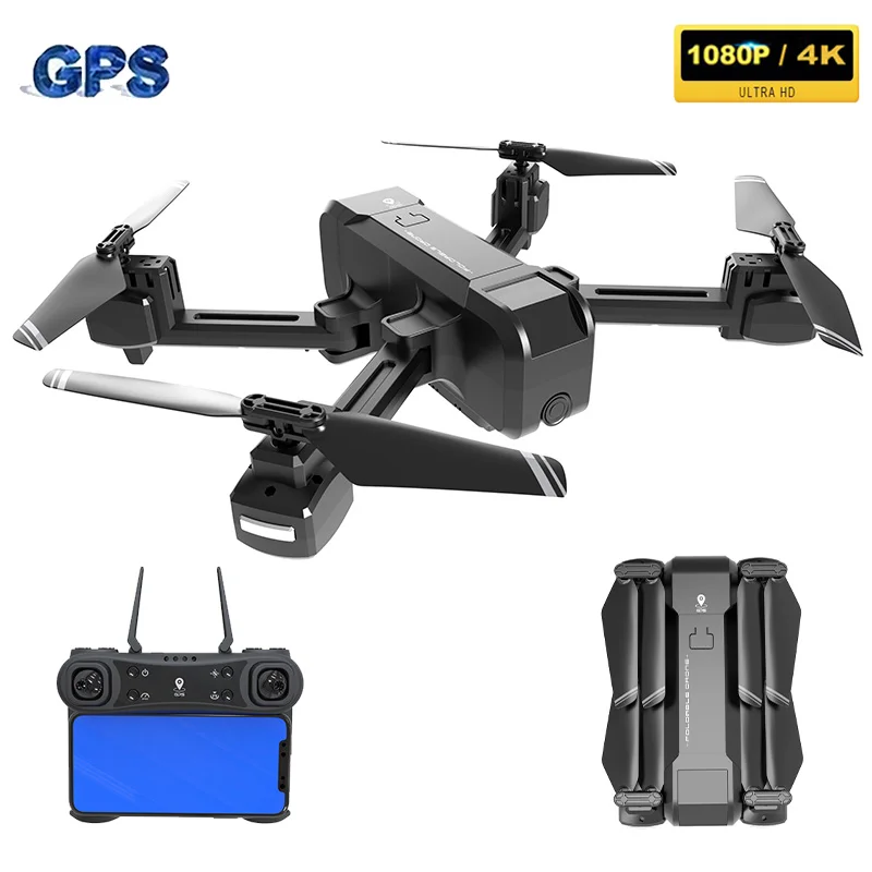 KF607 дрона с дистанционным управлением 5G WI-FI FPV GPS позиционирования интеллигентая