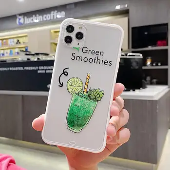 

Starktni Tiepi For Samsung s10 note10 Phone Case Summer Strawberry Transparent Soft Cases Cover For Samsung s10plus