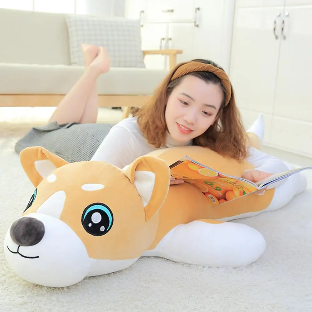 Милая плюшевая игрушка для собак Шиба-ину, мягкая подушка с мультяшными животными, милый подарок для детей, для детей, хорошее качество