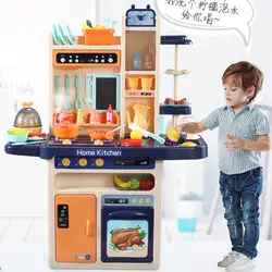Детский модельный набор кухонной утвари, игрушечный игровой домик для девочек, модель повара, Китай, унисекс, 3-6 лет, 5
