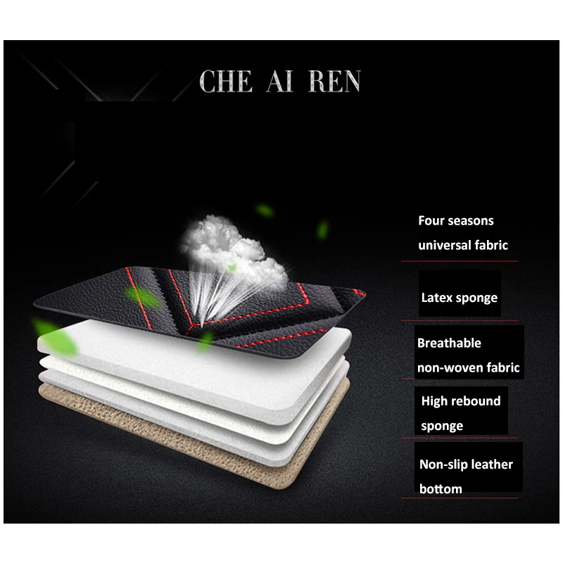  Ultra-Luxury Car Seat Protection Car Seat Cover Car Seat Cushions Auto Seat Cushion For Most Four-D