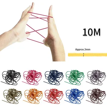 

3mm 5m/10m Colorful High-elastic Round Elastic Band Round Elastic Rope Rubber Band Elastic Line Diy Sewing Accessories 10 Colors