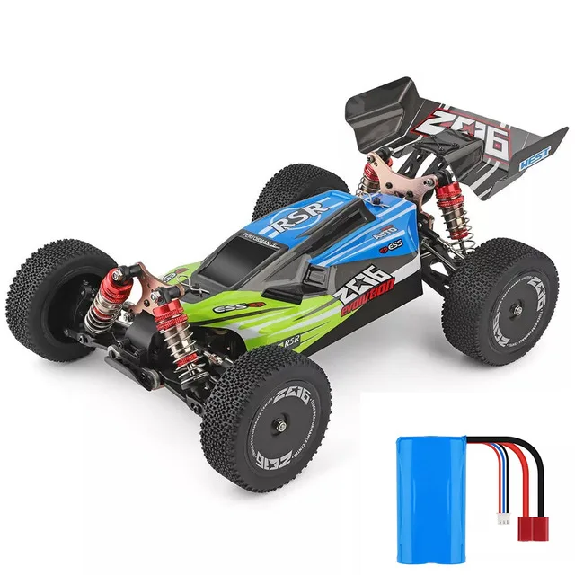 WLtoys 1/14 144001 RTR 2,4 GHz RC автомобиль масштаб дрейф гоночный автомобиль 4WD Металлическое шасси шарикоподшипник вала гидравлический амортизатор - Цвет: Without original box