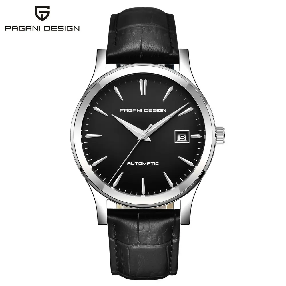 

Pagani bo kanny Pd-5080 Men Automatic Analog Watch Simple Business Genuine Leather Watch Automatic Date