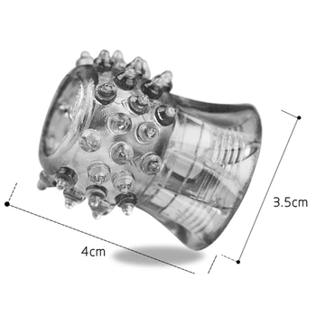 Big Granule Cock Ring Penis Glans Sleeve Prostate Massage Foreskin Ring Male Masturbation Sex Toy For Men Chastity Intimate Good 4