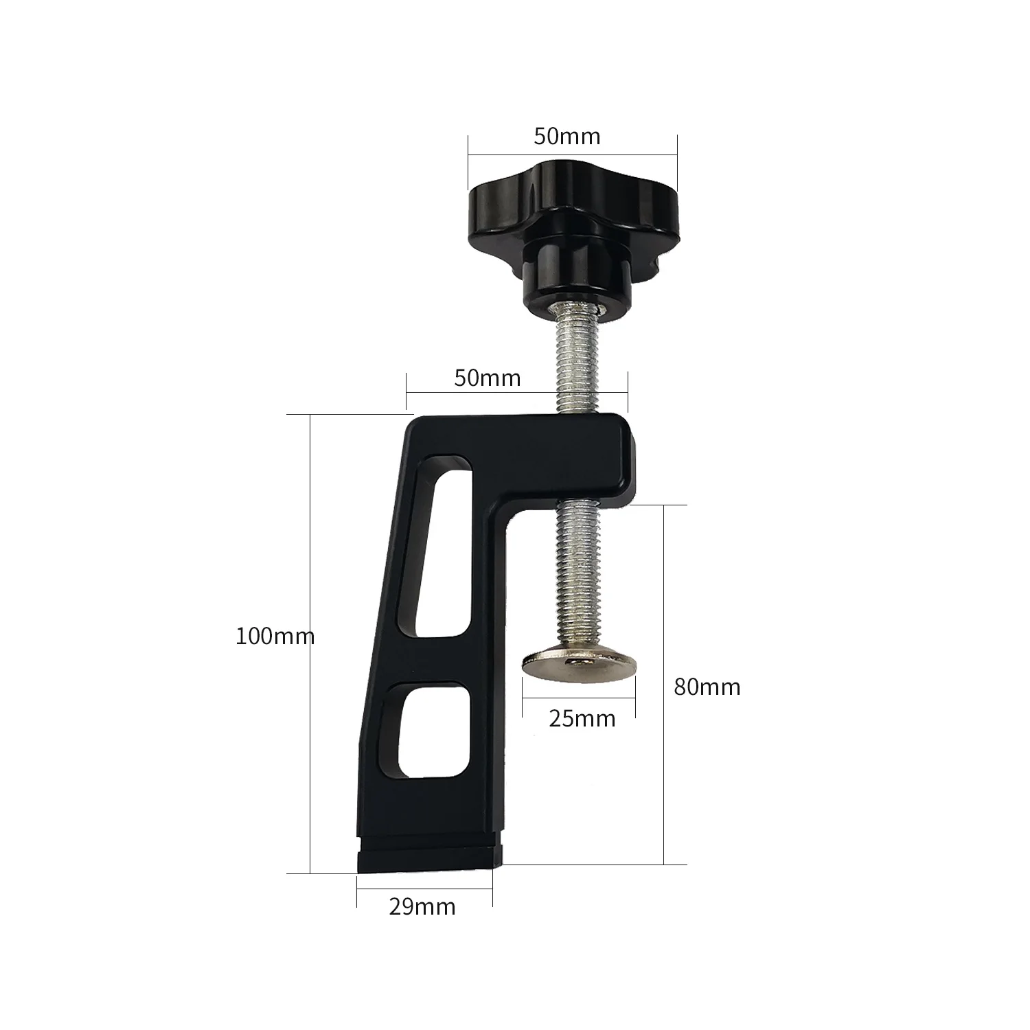 

Hot New 2Pcs Professional 45-type Woodworking Clamp G Clip Standard T-track 45mm Woodworking Tools