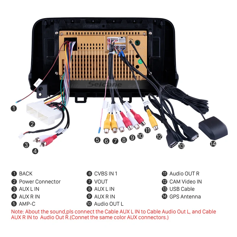 Discount Seicane Android 8.1 For Hyundai ENCINO kona 2018 2019 Car GPS Navi Multimedia Player Stereo support Carplay TPMS Rear Camera 4