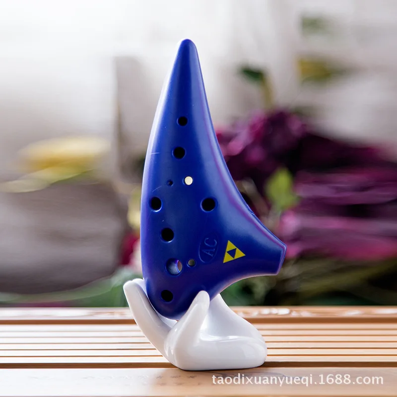  protection plastic ocarina wholesale 12 12 hole hole alto C plastic ocarina Suitable for schools to - 4000140183139