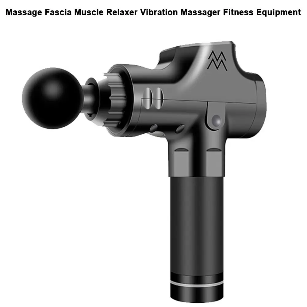 Массажный пистолет для мышц, массажер для расслабления мышц, вибрационный массажер, фитнес-оборудование, упражнения, облегчение боли в мышцах, коррекция фигуры