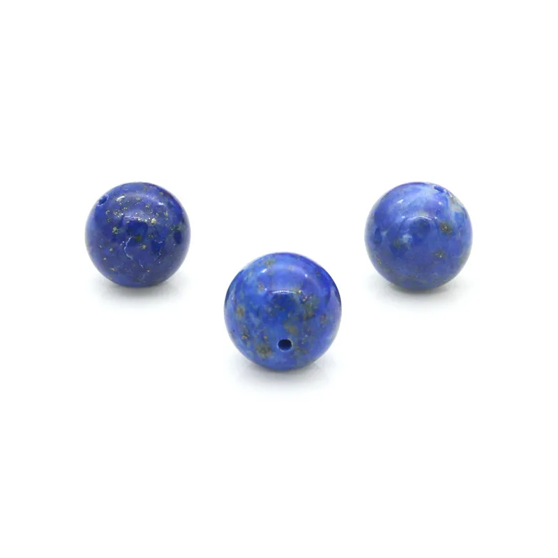Asingeloo Cuentas De Piedra Natural De Lapislázuli Para Hacer Joyas, Manualidades Hechas A Mano (0.315 Pulgadas, Lapislázuli Azul