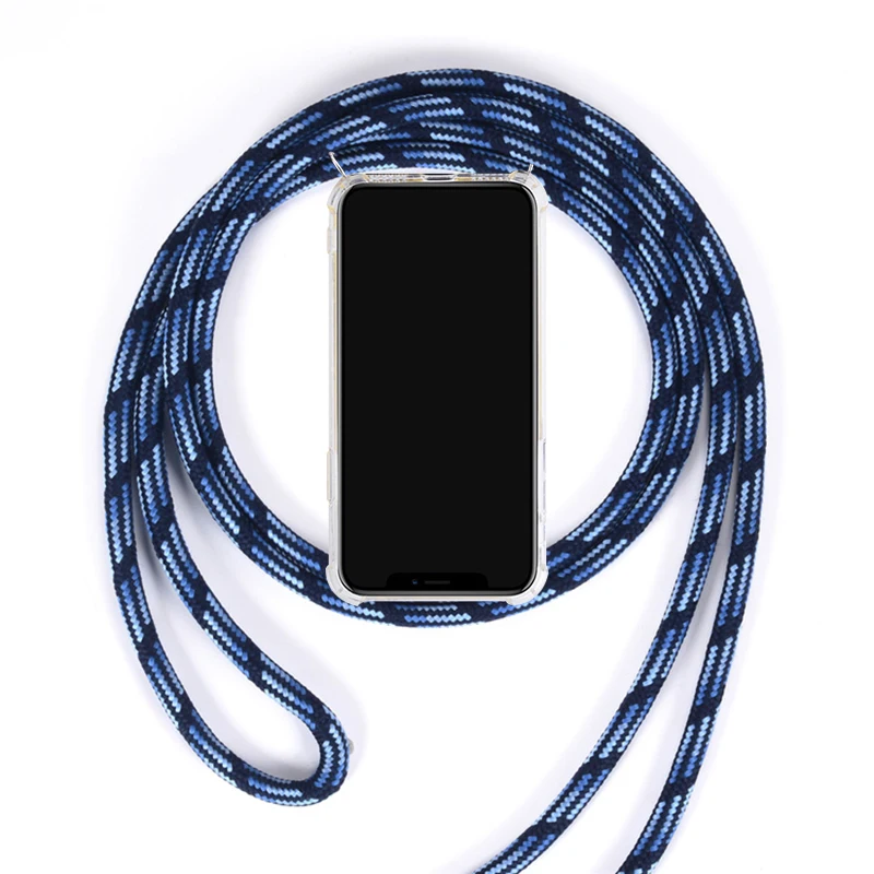 09 Плечевой ремень для samsung Galaxy a50 a70 S10 5g S9 S8 Plus S10E Note 9 10 чехол ремешок для шеи шнур прозрачный чехол - Цвет: 09