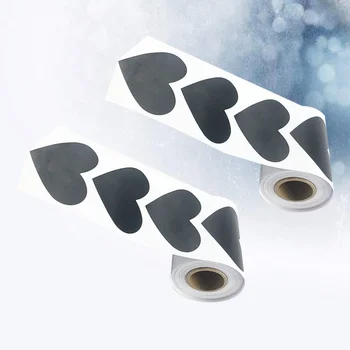 

2 Rolls of Sticker Colorful Durable Packaging Decal Seal Sticker Party Supplies for Shop Home