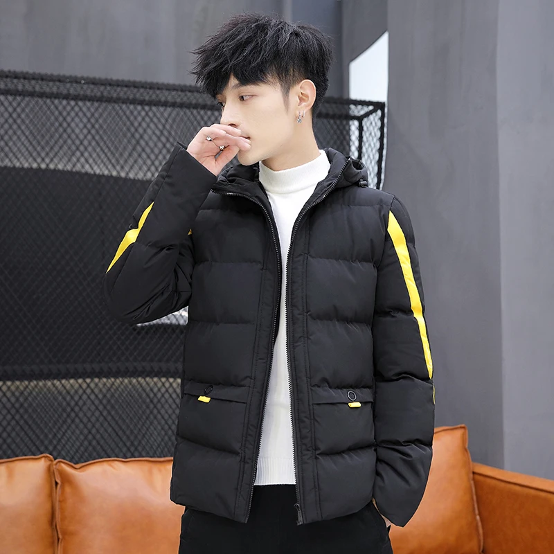 Parkas Men Brand Clothing Fashion Winter Jacket Mens Thermal Hooded Thicken Warm Coats Casual Men Outdoor Wearing Jackets