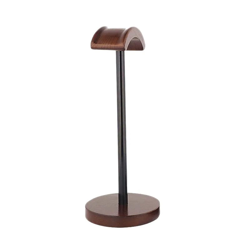 Wooden Headphone Earphone Headset Stand Hanger Bracket Desk Display Shelf Rack Holder Earphone Accessories Home Office