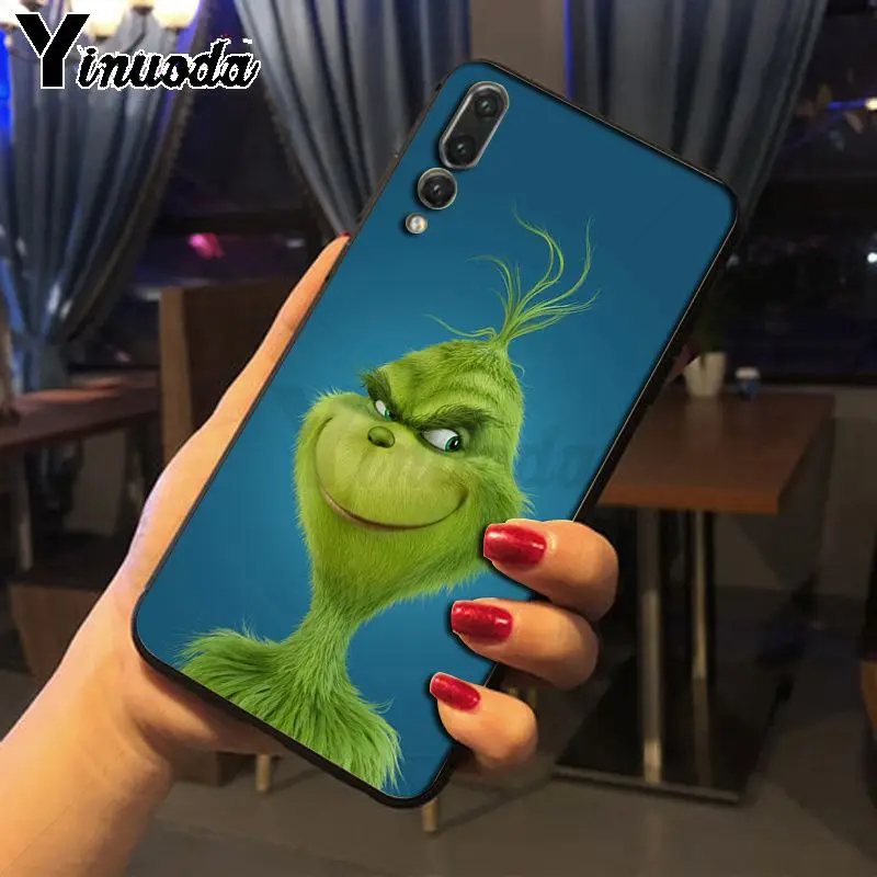 Чехол для honoer8x Green Grinch Роскошный Уникальный Дизайн чехол для телефона huawei p30 pro p20lite honor8x nova 3i P20 pro coque