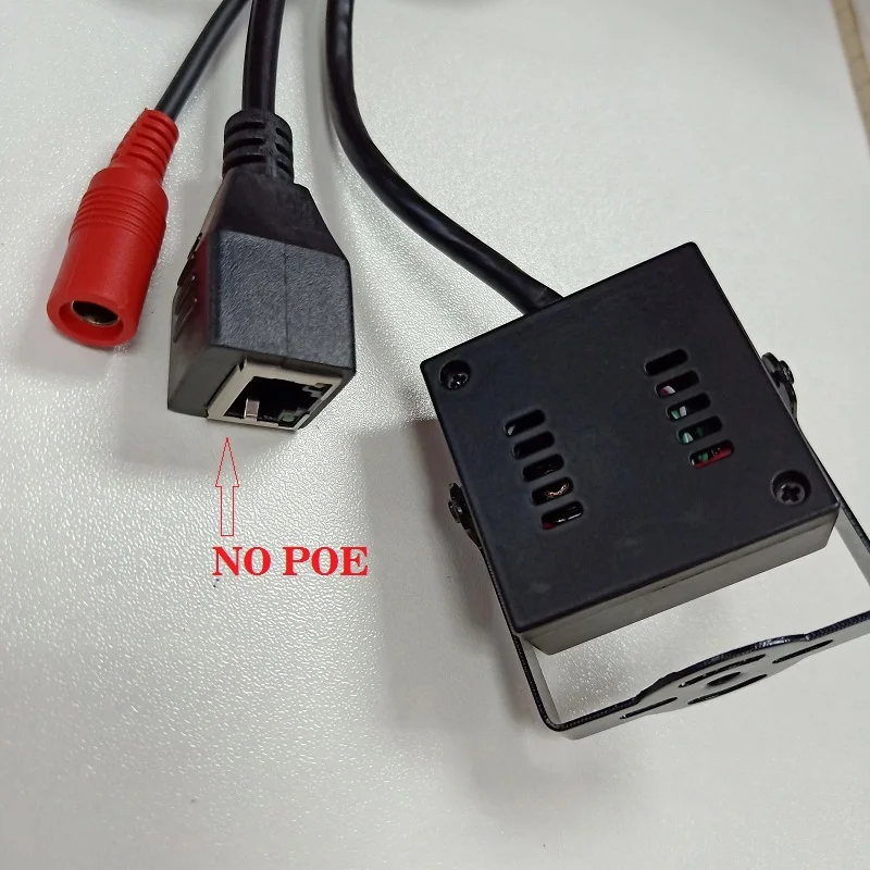 1080P 2MP/4MP POE Встроенный микрофон дополнительная мини видео камера безопасности 940 мм 8 ИК светодиодов ночного видения Onvif камера для помещений