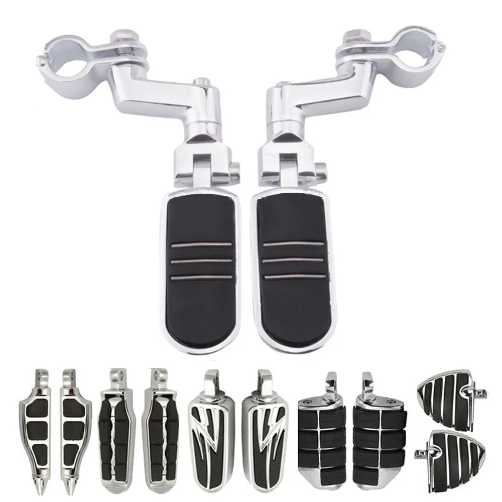 Универсальная ножная педаль для мотоцикла с 1 дюймовым складным защитным