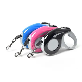 

3M/5M Nylon Retractable Dog Leash Automatic Flexible Dog Leash Dogs Cat Traction Rope Small Medium Dogs Leashes For Pet Products
