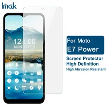 Imak braço transparente macio à prova de explosão superfície wearproof película de proteção para moto e7 power g10 g30 g jogar protetor de tela