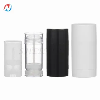 

FreeShip 3pcs Empty 15ml 30ml 50ml 75ml Colorful Round Deodorant Container Plastic AS bottom-filling Cosmetic Bottles