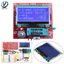 DC5.5-12V M328 ЖК 12864 транзисторный тестер DIY Kit Диод Триод Емкость LCR ESR метр комплект