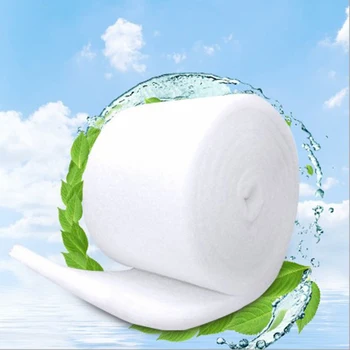 Filtro de esponja de algodón práctico bioquímico súper grueso para acuario, pecera, espuma de estanque, esponja blanca, accesorios para acuarios, alta calidad