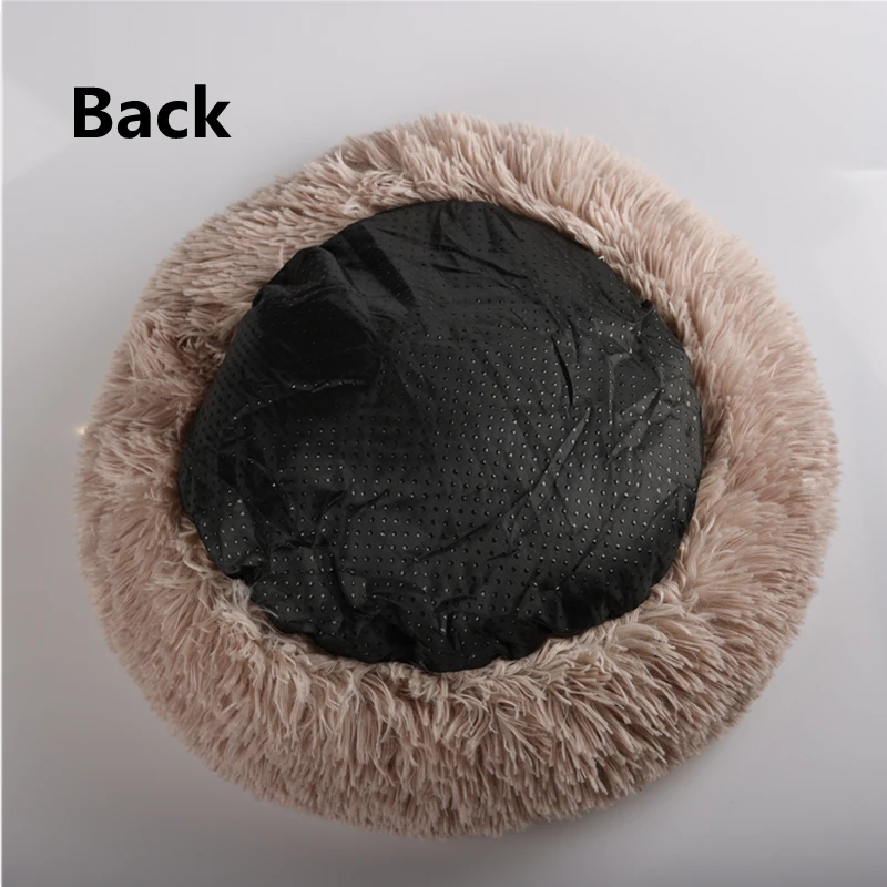 Super Soft Plush Round Cushion Bed for
