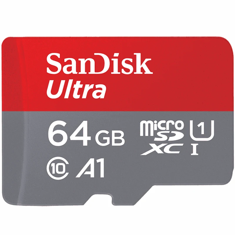 SanDisk MicroSD карта 128 Гб 64 Гб 32 Гб 16 Гб карта памяти Ultra SDHC/SDXC класс 10 A1 UHS-I 100 МБ/с./с TF флэш-карта cartao de memoria