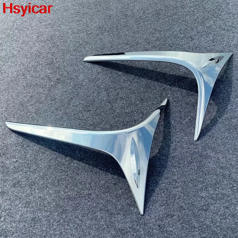 Hsyicar для Toyota Prius XW50 передний налобный противотуманный фонарь лампа Foglight декоративное литье Крышка отделка внешние аксессуары ABS