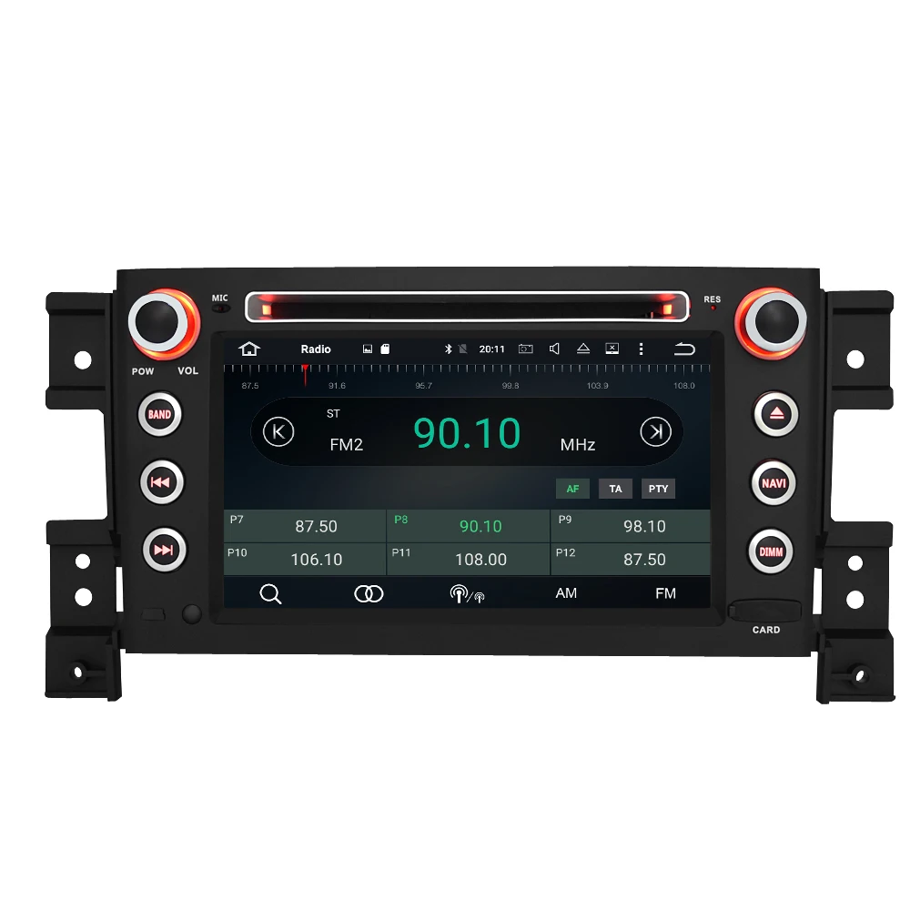 Best Android 9.0 Car Radio DVD Navigation Player For Suzuki Grand Vitara 2006 2007 2008 2009 2010 Audio GPS Multimedia Video Stereo 15