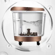 Полностью автоматическая ванночка для ног, электрический массаж, домашнее ведро высокой глубины, терапия ног, Wu Xin, такой же Тип Ведра пузыря