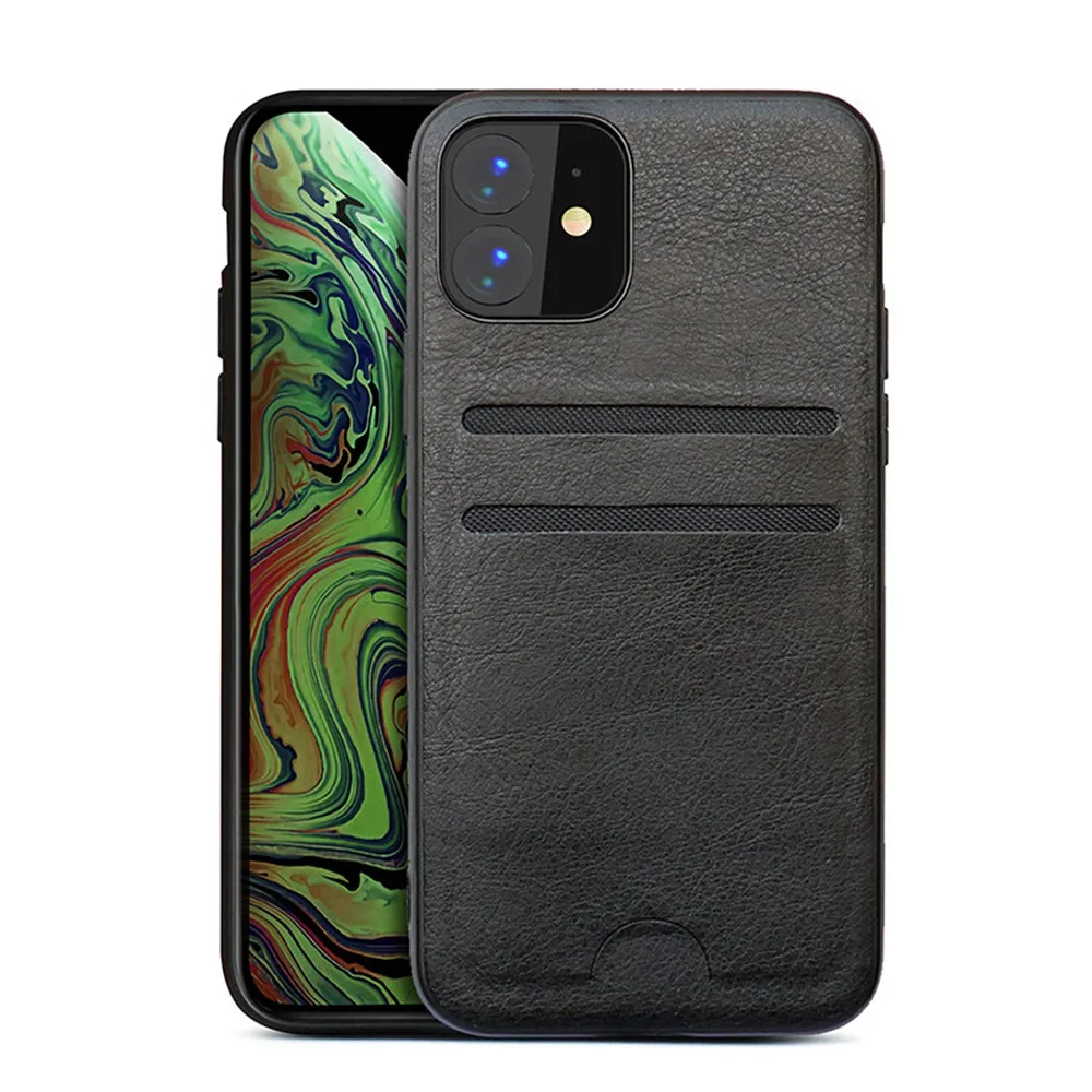 Black Многофункциональный кошелек Eqvvol для iPhone 11 Pro MAX из искусственной кожи с чехлом для кредитных карт для iPhone XS XR X противоударное покрытие Coque - Цвет: Black