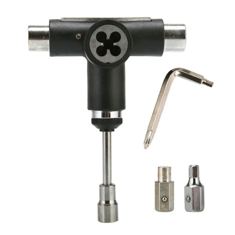 

Skateboard Roller Skate Scooter Adjusting T-Wrench Longboard Fish Board Repair Tools L-type Phillips Head Spanner Screwdri 1PC