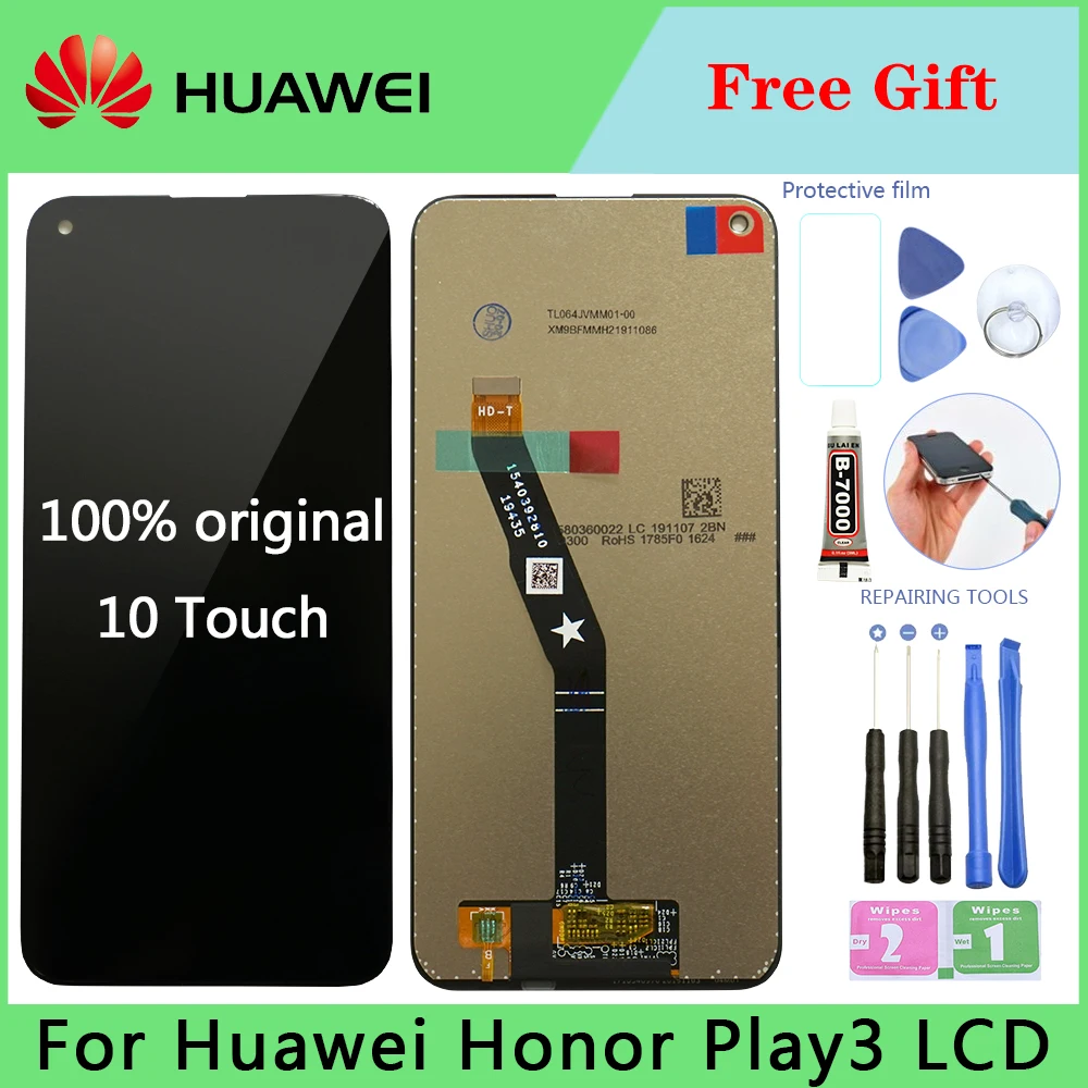 Оригинальный ЖК-дисплей для HUAWEI Honor Play 3 сенсорный экран с рамкой huawei honor play3