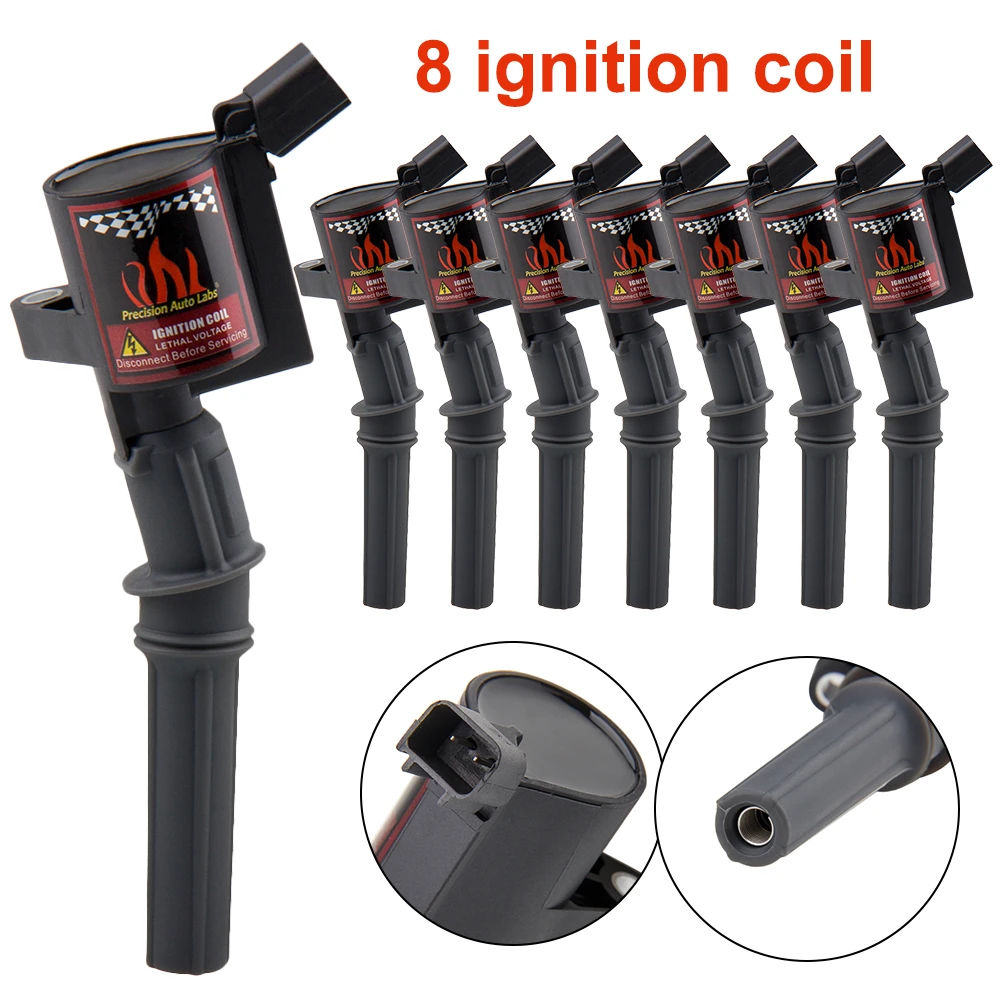 8 Pack Ignition Coil For Ford Expedition F-150 5.4L Lincoln Mercury 4.6L DG508