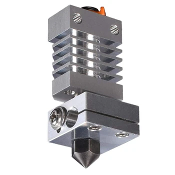 

HOT-Direct Upgrade MK8 CR10 Extruder Heatsink All Metal Hotend 3D Parts for CR-10 Ender 3 with MK8 Nozzle CR10 Heat Breaker